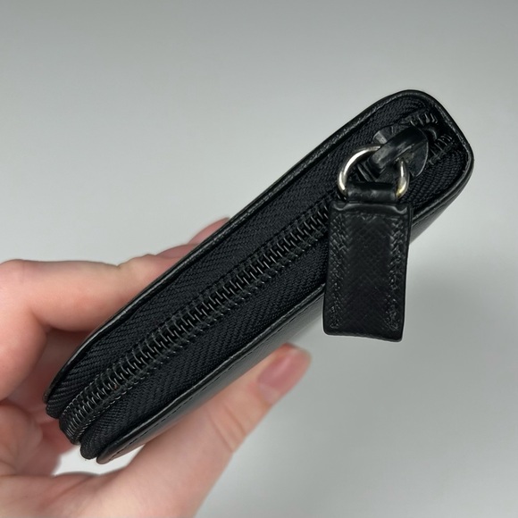 Prada Saffiano Long Zip Around Wallet - Picture 3 of 9